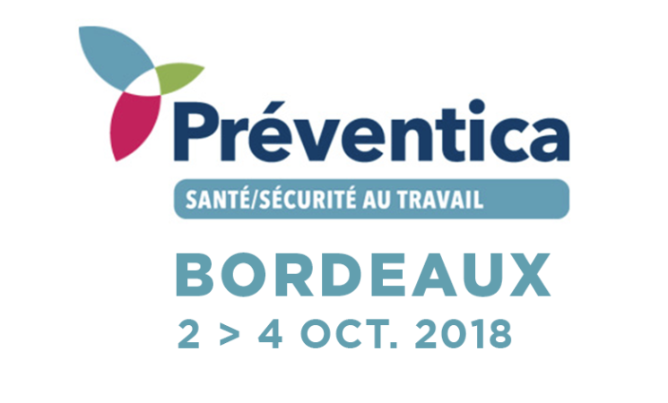 2-3-4.10.2018 - Salon Preventica - Bordeaux