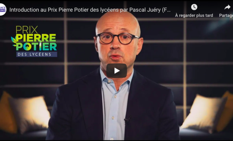 Première édition du Prix Pierre Potier des Lycéens