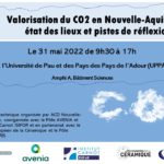 31.05.2022 - Pau -Valorisation du CO2 en Nouvelle-Aquitaine : état des lieux et pistes de réflexion