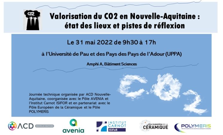 31.05.2022 - Pau -Valorisation du CO2 en Nouvelle-Aquitaine : état des lieux et pistes de réflexion
